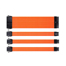 Mastermind Power Supply Sleeved Cables – Orange